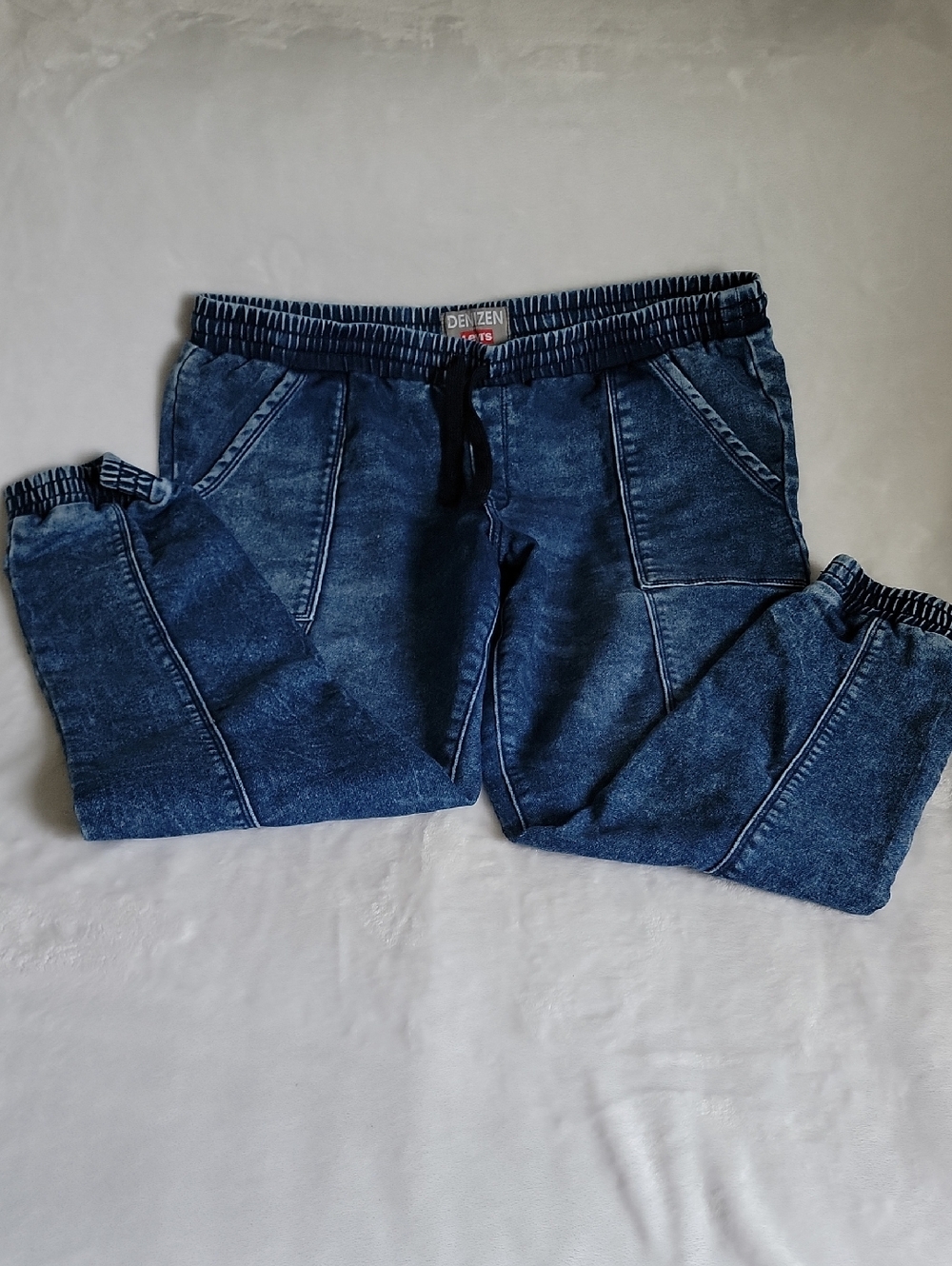 Denizen from Levi's Navy Blue Elastic Waist Joggers